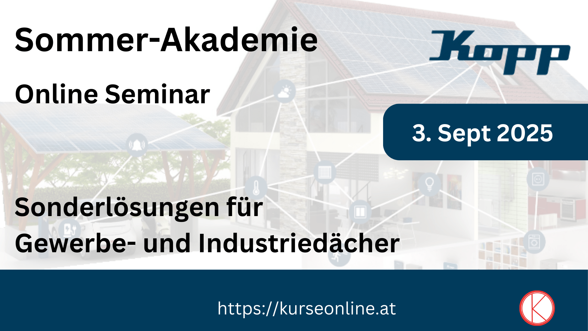 KOPP – Sonderlösungen für Gewerbe- und Industriedächer