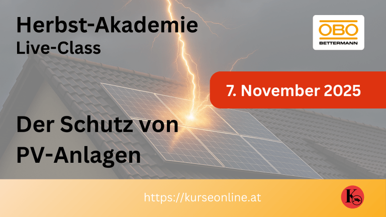 Der Schutz von PV-Anlagen