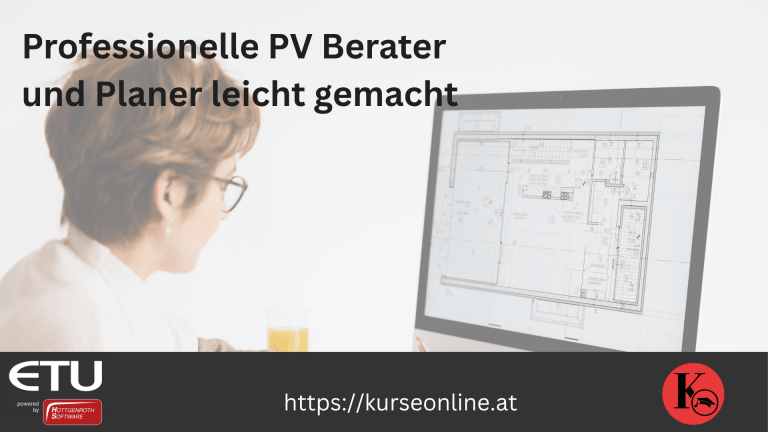 Professionelle PV Berater und Planer leicht gemacht