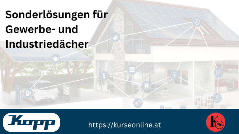 KOPP – Sonderlösungen für Gewerbe- und Industriedächer