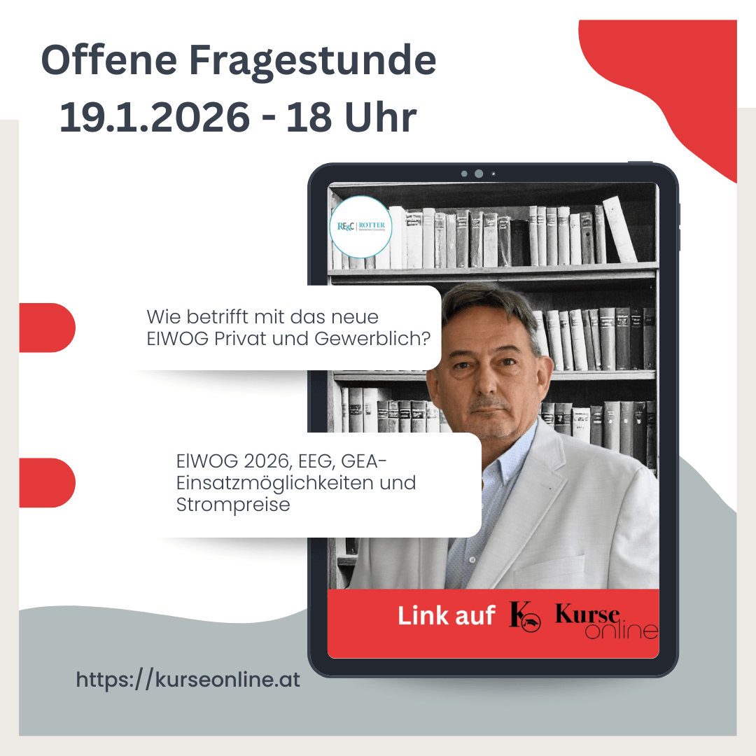 Einleitung & offene Fragestunde zu EIWOG 2026