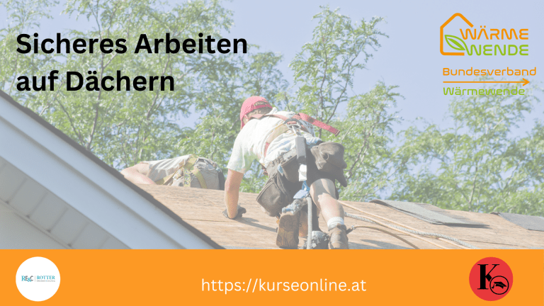 Sicheres Arbeiten auf Dächern